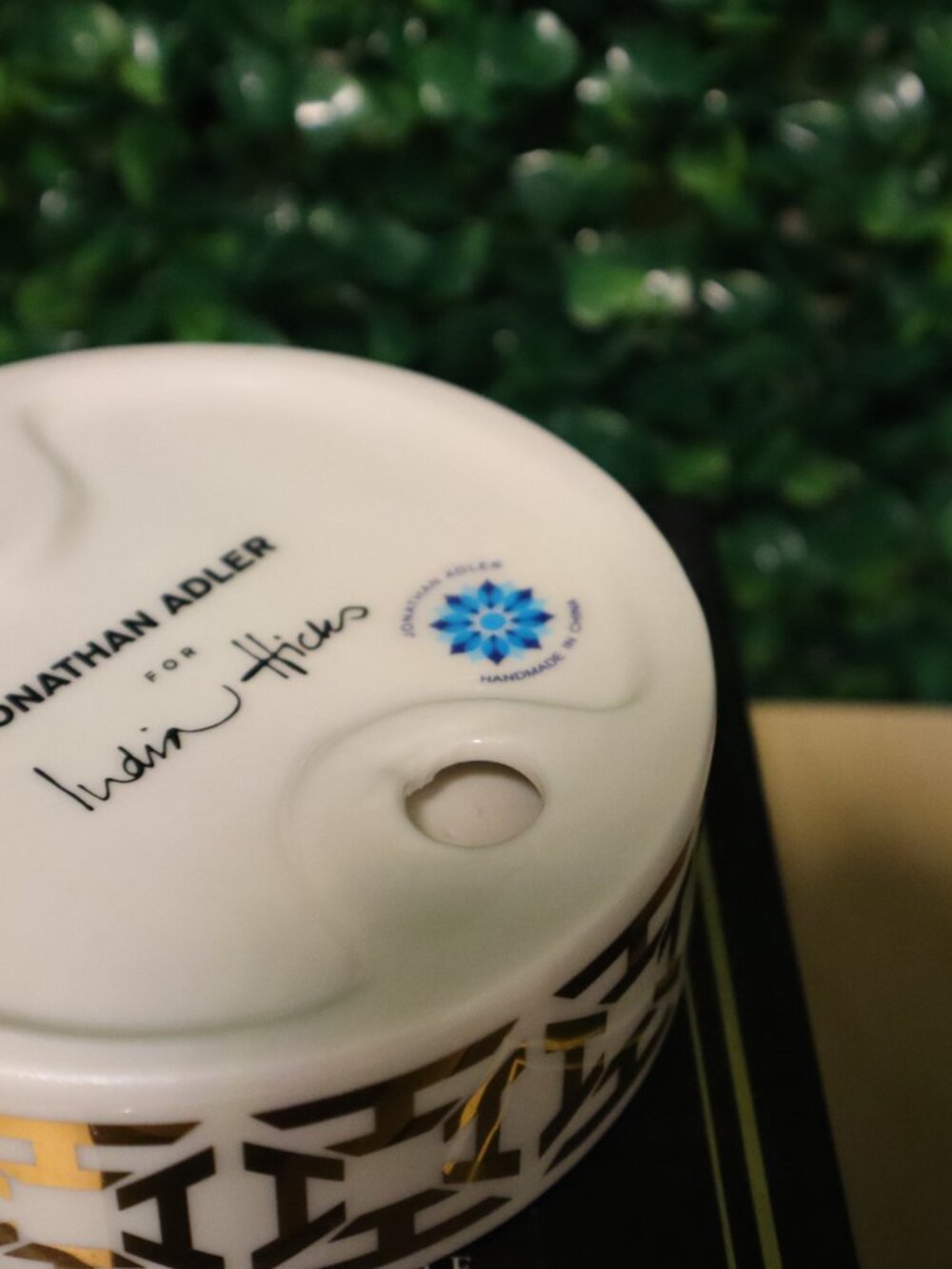 Johnathan Adler for India Hicks Beetle Collection, 3 Piece Set, Tray Catchall - Picture 7 of 8